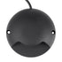GLOBOSTAR® STEP-LUNA 90616 Αρχιτεκτονικό Φωτιστικό Διαδρόμου/Σκαλοπατιού LED 3W 330lm 10° DC 24V Αδιάβροχο IP65 Θερμό Λευκό 2700K Dimmable - Μαύρο - Φ12 x Υ3cm - 3 Χρόνια Εγγύηση - ledmania.gr