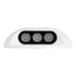 GLOBOSTAR® STEP-LUNA 90619 Αρχιτεκτονικό Φωτιστικό Διαδρόμου/Σκαλοπατιού LED 3W 330lm 10° DC 24V Αδιάβροχο IP65 Θερμό Λευκό 2700K Dimmable - Λευκό - Φ12 x Υ3cm - 3 Χρόνια Εγγύηση - ledmania.gr