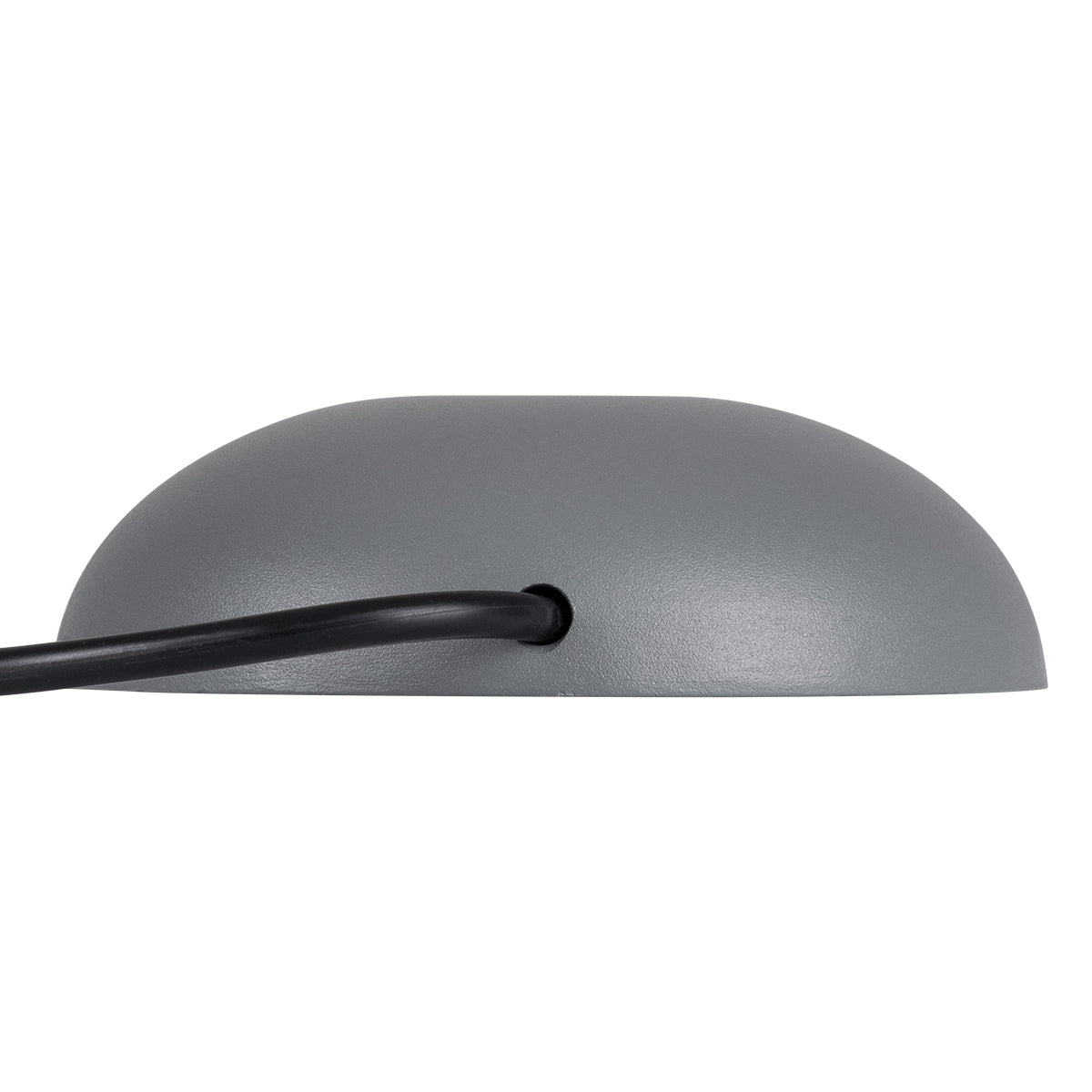GLOBOSTAR® STEPLUNA 90622 Φωτιστικό Σκαλοπατιού / Διαδρόμου LED 3W 330lm 10° DC 24V Αδιάβροχο IP65 Θερμό Λευκό 2700K Dimmable - Bridgelux SMD Chip - Γκρι Ανθρακί Ματ - Μ12 x Π12 x Υ3cm - 3 Χρόνια Εγγύηση