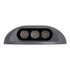 GLOBOSTAR® STEP-LUNA 90623 Αρχιτεκτονικό Φωτιστικό Διαδρόμου/Σκαλοπατιού LED 3W 345lm 10° DC 24V Αδιάβροχο IP65 Φυσικό Λευκό 4500K Dimmable - Γκρι Ανθρακί - Φ12 x Υ3cm - 3 Χρόνια Εγγύηση - ledmania.gr