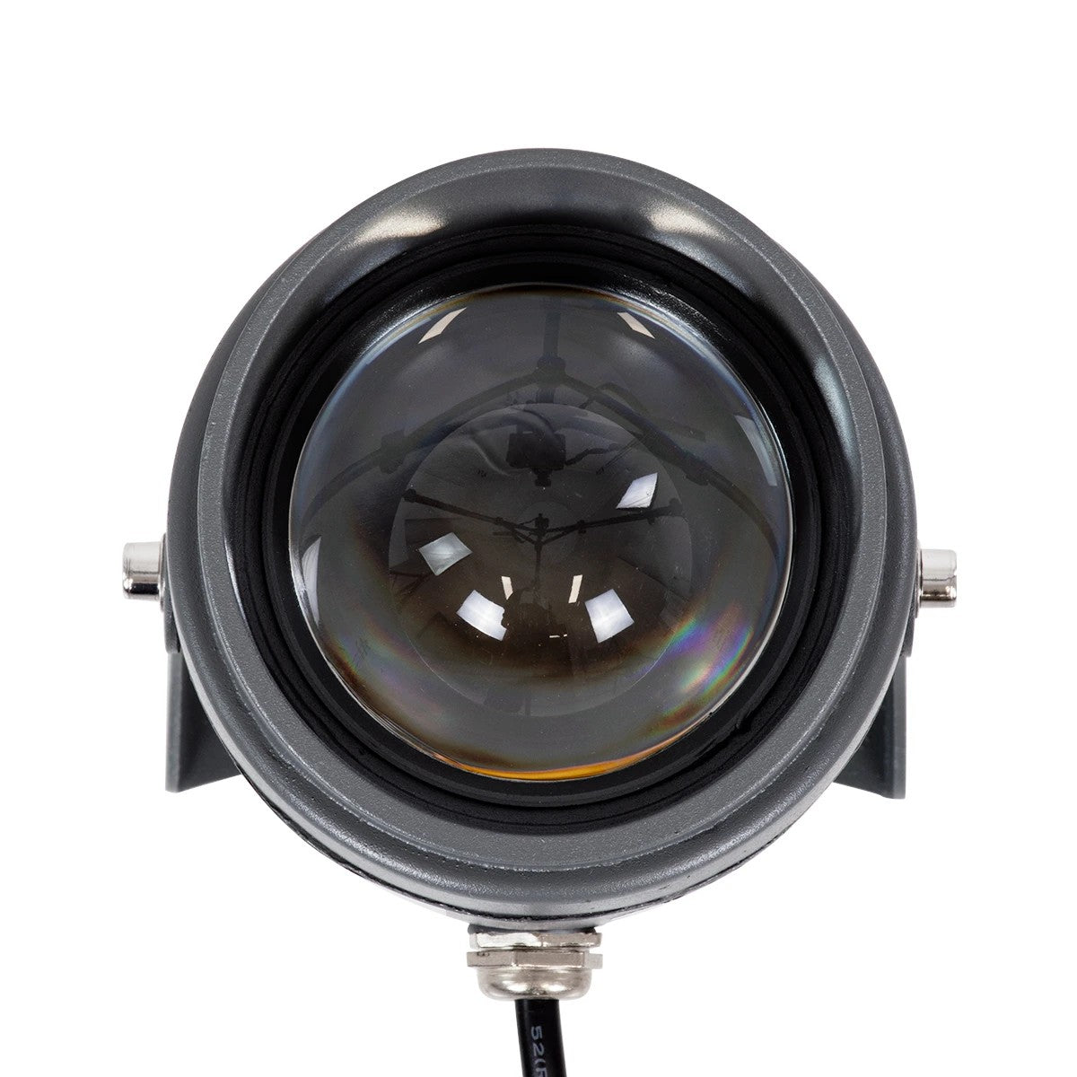 GLOBOSTAR® SPOTXENIA 90632 Αρχιτεκτονικό Σποτ Φωτισμου με Αντιθαμβωτική Γρίλια LED 16W 1760lm 3° DC 24V Αδιάβροχο IP65 Θερμό Λευκό 2700K Dimmable - Bridgelux COB Chip - Γκρι Ανθρακί - Μ9 x Π9 x Υ12cm - 3 Χρόνια Εγγύηση