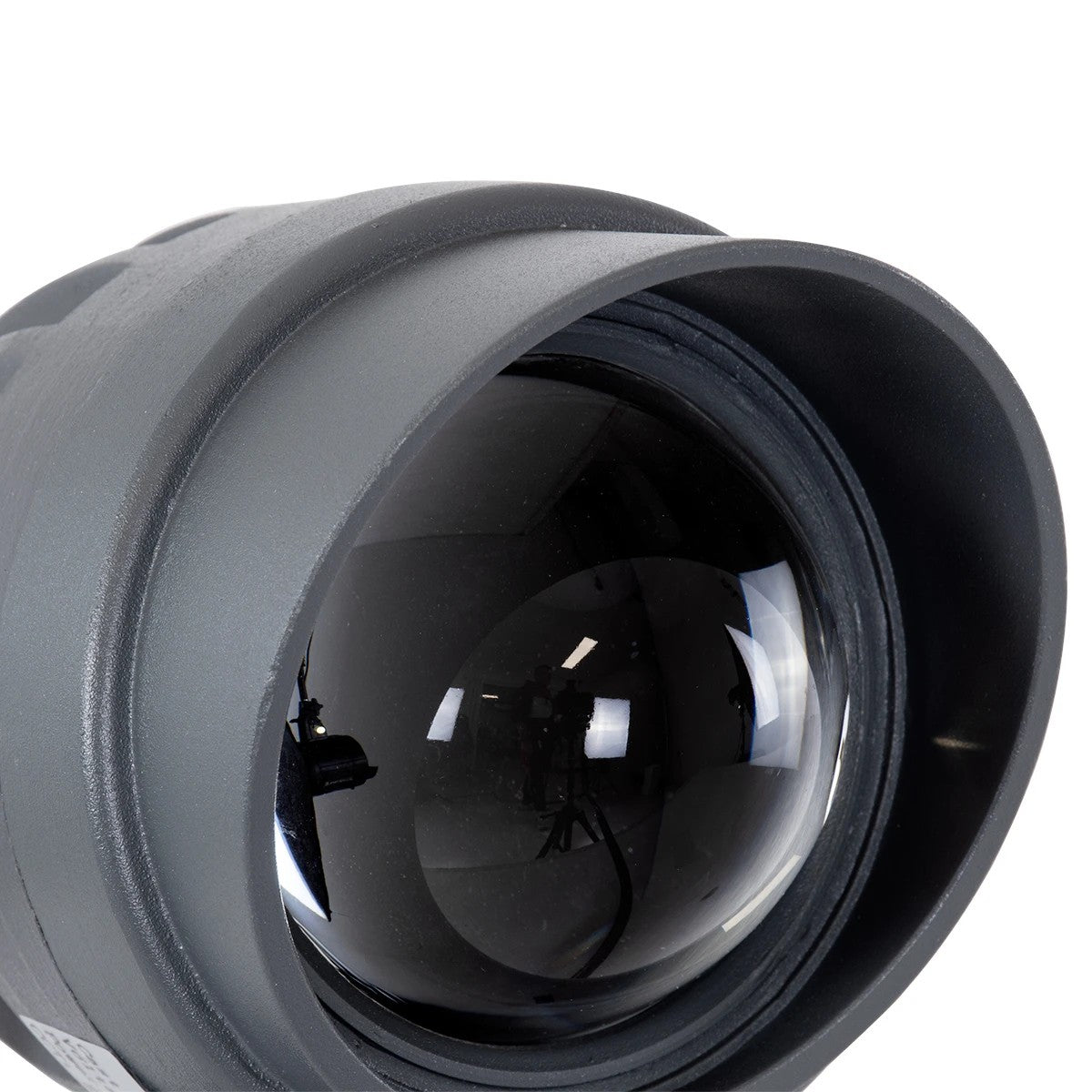 GLOBOSTAR® SPOTXENIA 90632 Αρχιτεκτονικό Σποτ Φωτισμου με Αντιθαμβωτική Γρίλια LED 16W 1760lm 3° DC 24V Αδιάβροχο IP65 Θερμό Λευκό 2700K Dimmable - Bridgelux COB Chip - Γκρι Ανθρακί - Μ9 x Π9 x Υ12cm - 3 Χρόνια Εγγύηση