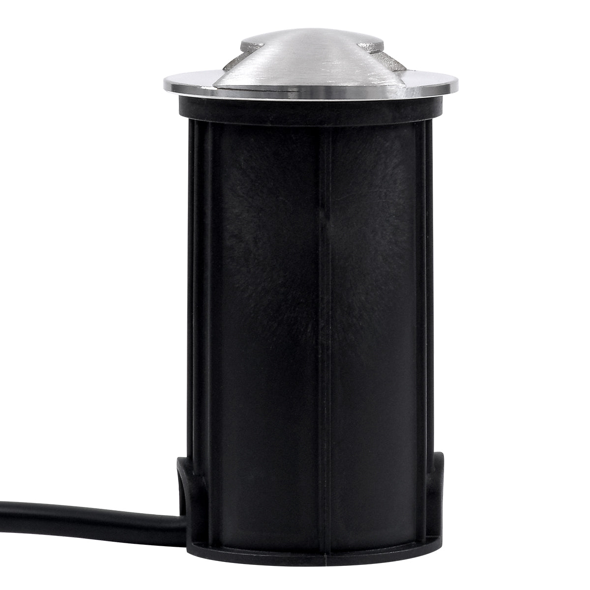 GloboStar® UNDERGROUND-RENA 90662 Χωνευτό Φωτιστικό Σποτ Δαπέδου Two Sided LED 1W 110lm 30° DC 24V Αδιάβροχο IP68 Φ5 x Υ9cm Θερμό Λευκό 3000K - Ανοξείδωτο Ατσάλι - 3 Χρόνια Εγγύηση - ledmania.gr