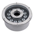 GloboStar® UNDERWATER-FINA 90675 Υποβρύχιο Φωτιστικό Σποτ Ειδικό για Σιντριβάνια LED 9W 945lm 30° DC 24V Αδιάβροχο IP68 Φ16 x Υ8cm Πολύχρωμο RGBW DMX512 - Ανοξείδωτο Ατσάλι - 3 Χρόνια Εγγύηση - ledmania.gr