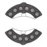 GLOBOSTAR® TREELIGHT-GINA 90679 Κυρτή Μπάρα Φωτισμού Wall Washer για Φυτά - Δέντρα LED 6W 660lm 30° DC 24V Αδιάβροχο IP65 Θερμό Λευκό 2700K Dimmable - Γκρι Ανθρακί - Μ18 x Π3.5 x Υ7cm - 3 Χρόνια Εγγύηση - ledmania.gr