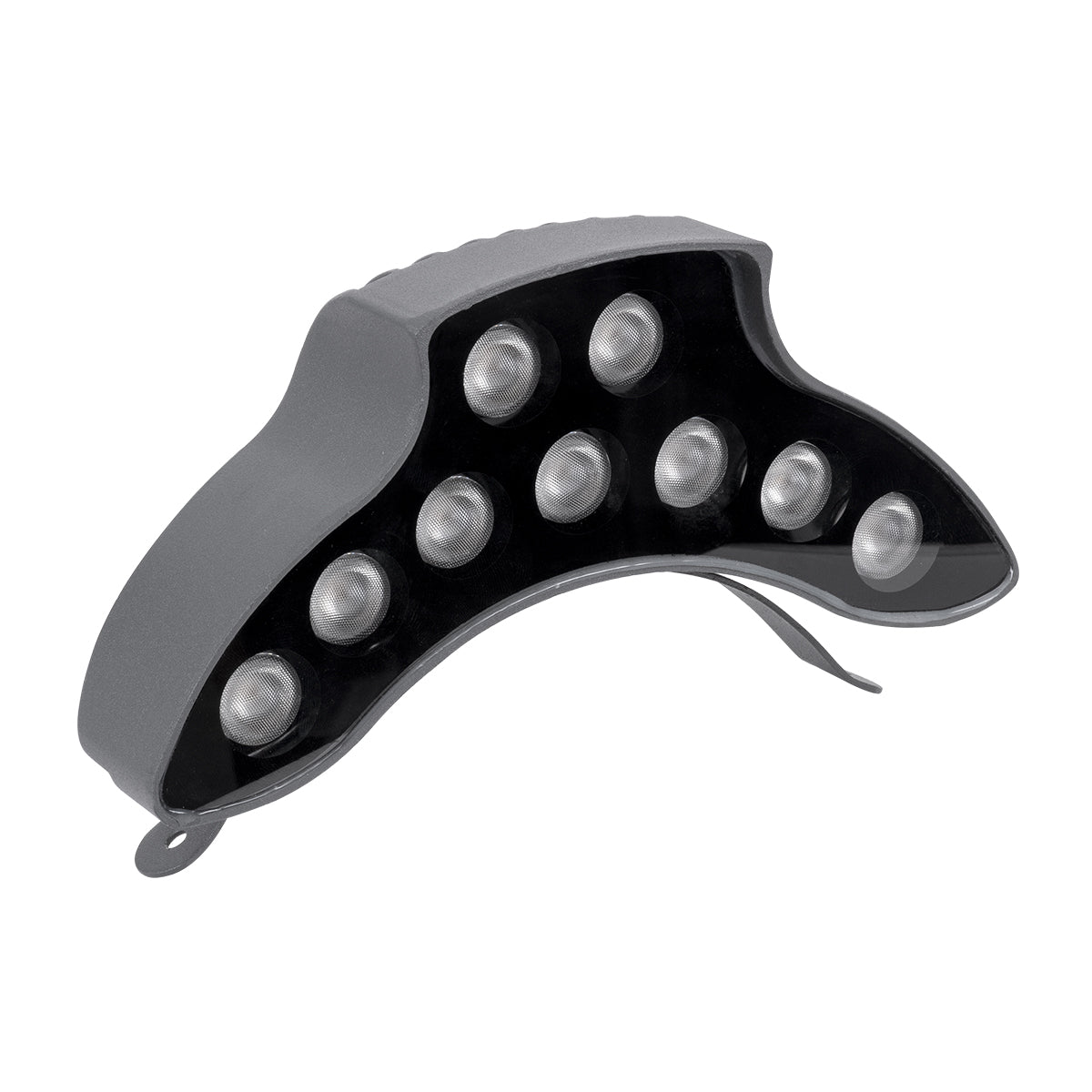 GLOBOSTAR® TREELIGHT-PINA 90682 Κυρτή Μπάρα Φωτισμού Wall Washer για Φυτά - Δέντρα LED 9W 990lm 30° DC 24V Αδιάβροχο IP65 Θερμό Λευκό 2700K Dimmable - Γκρι Ανθρακί - Μ20.5 x Π5.5 x Υ12cm - 3 Χρόνια Εγγύηση - ledmania.gr