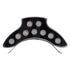 GLOBOSTAR® TREELIGHT-PINA 90682 Κυρτή Μπάρα Φωτισμού Wall Washer για Φυτά - Δέντρα LED 9W 990lm 30° DC 24V Αδιάβροχο IP65 Θερμό Λευκό 2700K Dimmable - Γκρι Ανθρακί - Μ20.5 x Π5.5 x Υ12cm - 3 Χρόνια Εγγύηση - ledmania.gr