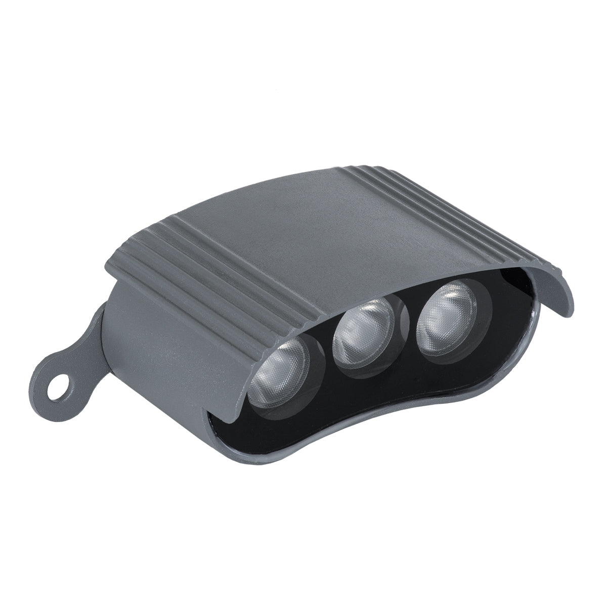 GloboStar® TREELIGHT-ZINA 90689 Κυρτή Μπάρα Φωτισμού Wall Washer με Αντιθαμβωτική Γρίλια Ειδική για Φυτά - Δέντρα LED 3W 255lm 30° DC 24V Αδιάβροχο IP65 Μ9 x Π6.5 x Υ4cm Πολύχρωμο RGBW DMX512 - Γκρι Ανθρακί - 3 Χρόνια Εγγύηση - ledmania.gr