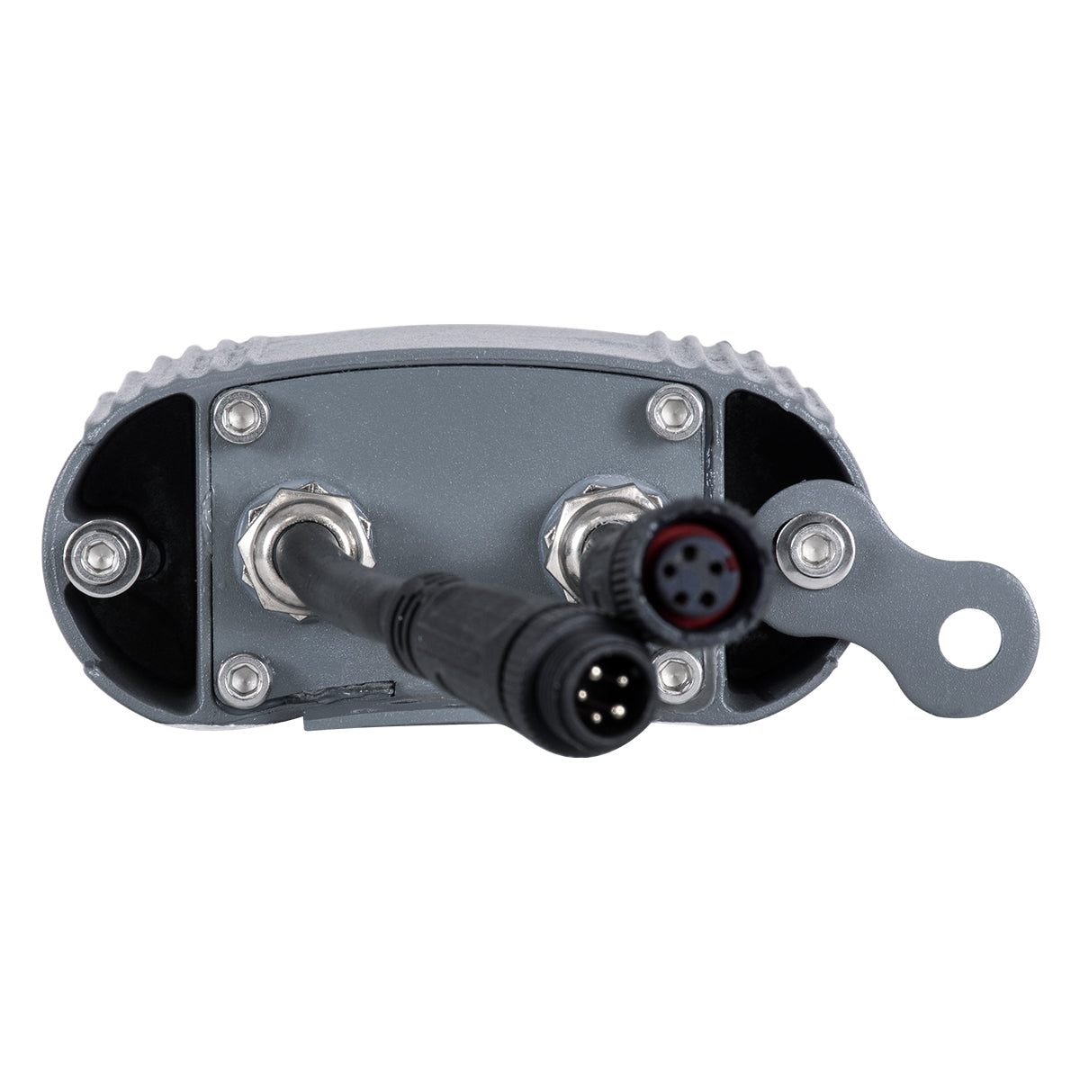 GloboStar® TREELIGHT-ZINA 90689 Κυρτή Μπάρα Φωτισμού Wall Washer με Αντιθαμβωτική Γρίλια Ειδική για Φυτά - Δέντρα LED 3W 255lm 30° DC 24V Αδιάβροχο IP65 Μ9 x Π6.5 x Υ4cm Πολύχρωμο RGBW DMX512 - Γκρι Ανθρακί - 3 Χρόνια Εγγύηση - ledmania.gr