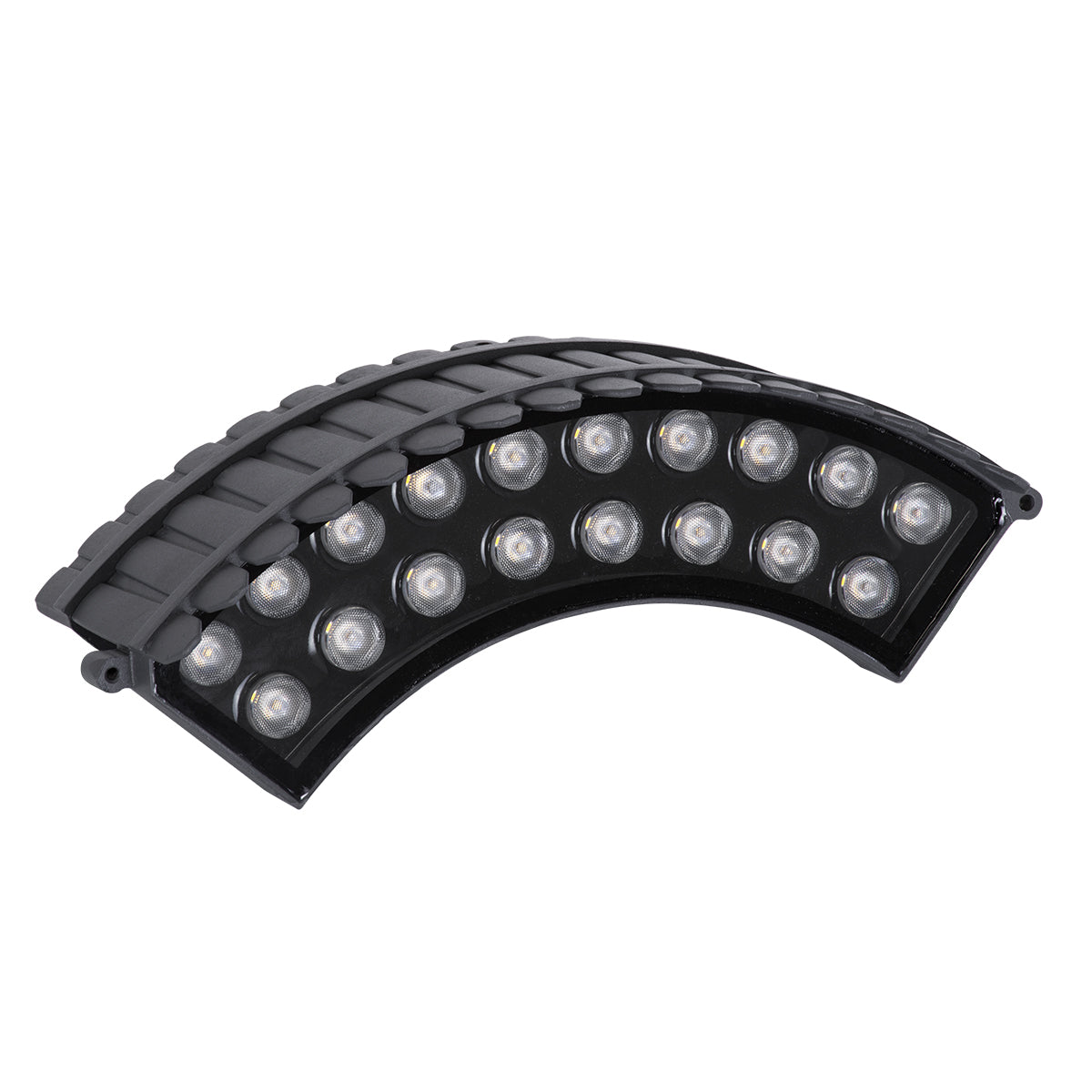 GloboStar® TREELIGHT-JINA 90693 Κυρτή Μπάρα Φωτισμού Wall Washer με Αντιθαμβωτική Γρίλια Ειδική για Φυτά - Δέντρα LED 18W 1620lm 10° DC 24V Αδιάβροχο IP67 L29 x W11 x H10.5cm Θερμό Λευκό 3000K - Γκρι Ανθρακί - 3 Years Warranty - ledmania.gr