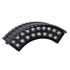 GloboStar® TREELIGHT-JINA 90693 Κυρτή Μπάρα Φωτισμού Wall Washer με Αντιθαμβωτική Γρίλια Ειδική για Φυτά - Δέντρα LED 18W 1620lm 10° DC 24V Αδιάβροχο IP67 L29 x W11 x H10.5cm Θερμό Λευκό 3000K - Γκρι Ανθρακί - 3 Years Warranty - ledmania.gr