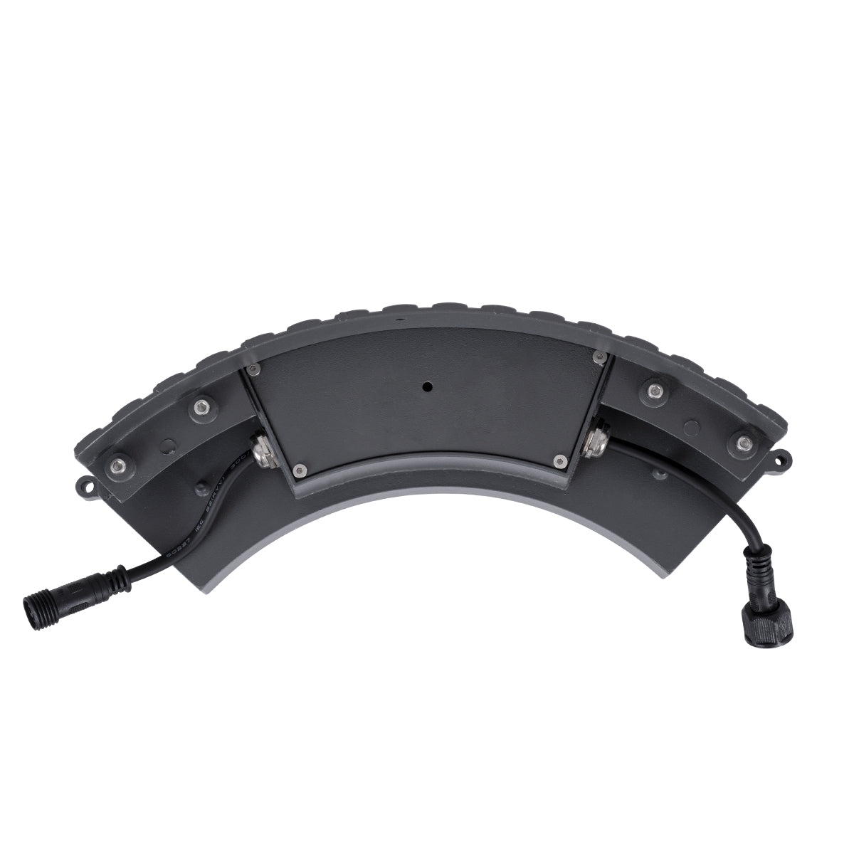 GloboStar® TREELIGHT-JINA 90693 Κυρτή Μπάρα Φωτισμού Wall Washer με Αντιθαμβωτική Γρίλια Ειδική για Φυτά - Δέντρα LED 18W 1620lm 10° DC 24V Αδιάβροχο IP67 L29 x W11 x H10.5cm Θερμό Λευκό 3000K - Γκρι Ανθρακί - 3 Years Warranty - ledmania.gr