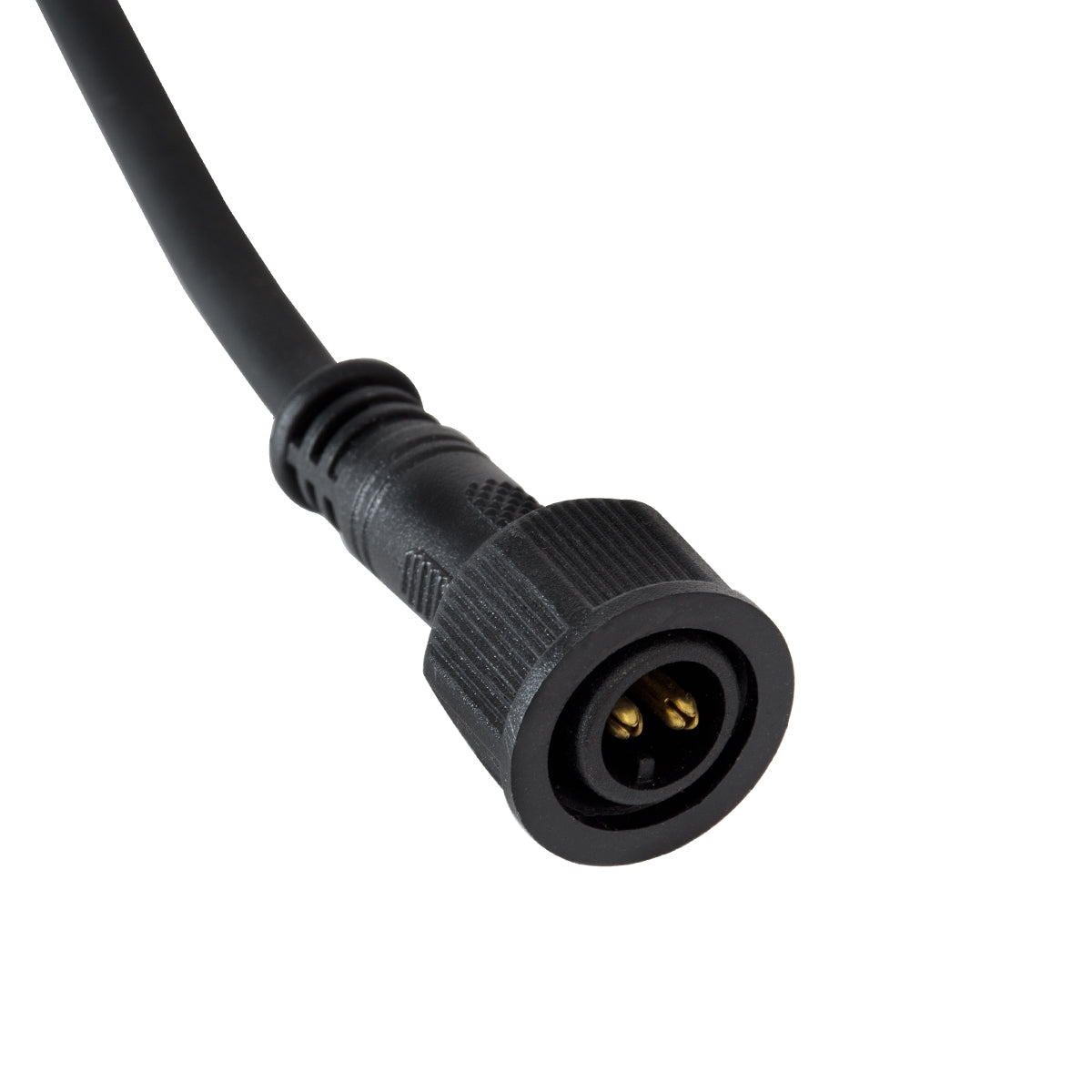 GloboStar® 90715 Ταχυσύνδεσμος Τροφοδοσίας για Wall Washer IP65 - 2 Καλώδια +/- σε Power Connector 2 PIN Male για Μονόχρωμα Wall Washer - ledmania.gr