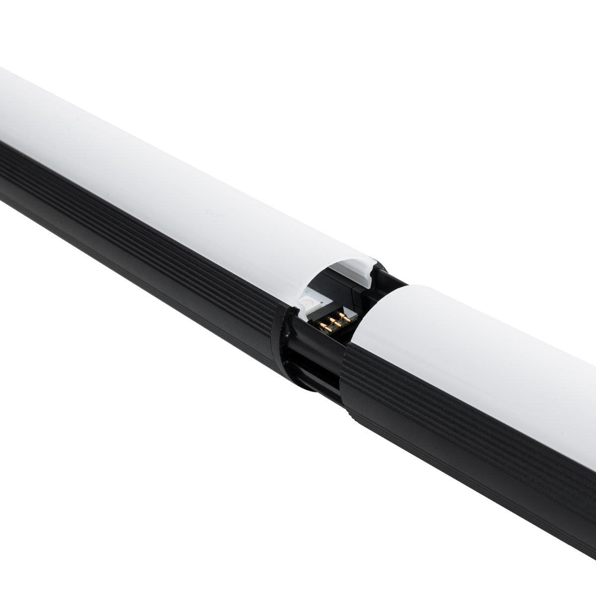 GLOBOSTAR® DIGICOLUMN 90764 Μοντέρνο Επιδαπέδιο Γραμμικό Ψηφιακό Φωτιστικό Digital Pixel Symphony Bar με RF Ασύρματο Χειριστήριο LED 16W 1280lm 180° DC 5V με USB 2.0 IP20 Πολύχρωμο RGB Dimmable - Μαύρο - Φ3 x Υ165cm - 2 Χρόνια Εγγύηση - ledmania.gr