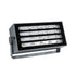 GLOBOSTAR® FLOODKENA 90765 Προβολέας Σποτ Wall Washer LED 40W 3400lm 120° AC 220-240V Αδιάβροχο IP67 Πολύχρωμο RGBW - Bridgelux SMD Chip - Γκρι Ανθρακί - Μ31 x Π10 x Υ17cm - 3 Χρόνια Εγγύηση