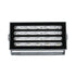 GLOBOSTAR® FLOODKENA 90765 Προβολέας Σποτ Wall Washer LED 40W 3400lm 120° AC 220-240V Αδιάβροχο IP67 Πολύχρωμο RGBW - Bridgelux SMD Chip - Γκρι Ανθρακί - Μ31 x Π10 x Υ17cm - 3 Χρόνια Εγγύηση