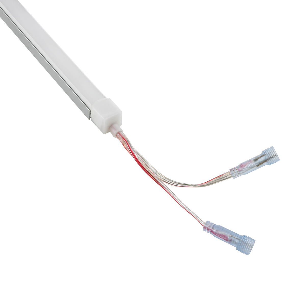 GloboStar® CON-NEONIO 90766-3M  Προφίλ Αλουμινίου 3 Μέτρων - Βάση Στήριξης για την NEONIO Digital Neon Flex LED 14.4W/m 12VDC με Π1.4 x Υ1.4cm - Ασημί - Μ300 x Π1.6 x Υ1.1cm - ledmania.gr