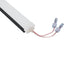 GLOBOSTAR® NEONIO-B 90771-3M Βάση Στήριξης για Neon Flex LED Αδιάβροχο IP65 - Μαύρο Ματ - Μ300 x Π2.9 x Υ1.9cm