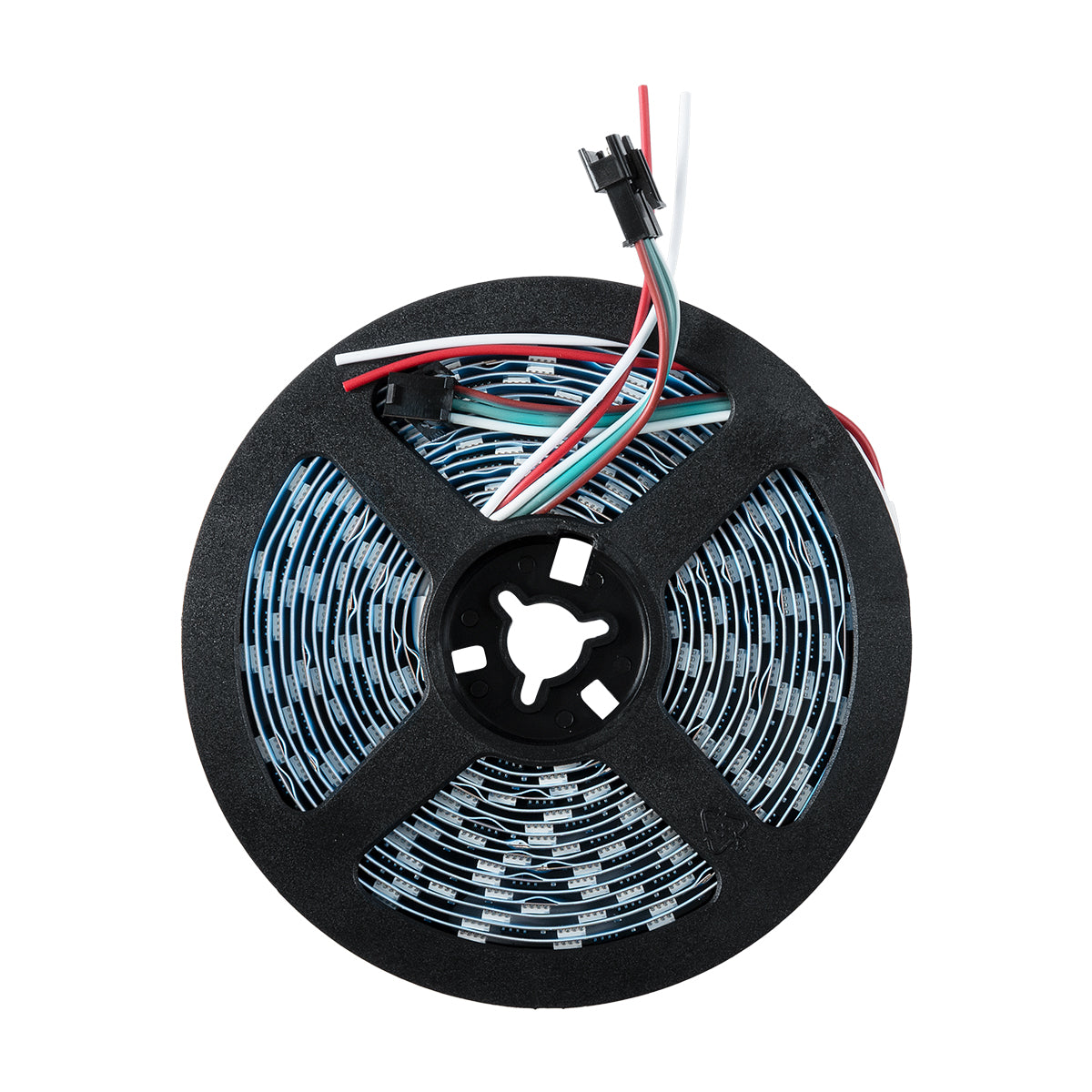 GloboStar® DIGIPRO 90773 Ψηφιακή Ταινία LED SMD 5050 12W/m 60LED/m 20PIXEL/m SPI/TTL Protocol IC TM1814/UCS1912/UCS2912 1200lm/m 120° DC 12V IP20 Πολύχρωμη RGB+WW - Dimmable - Λευκό Σώμα - Μ5000 x Π10 x Υ2mm - Συσκευασία 5 Μέτρων - 5 Χρόνια Εγγύηση - ledmania.gr