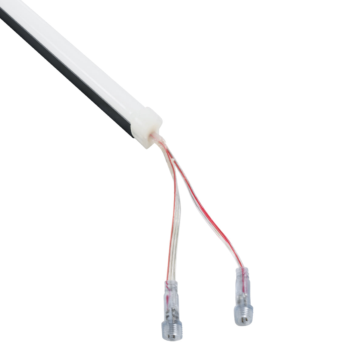 GloboStar® CON-NEONIO 90775-3M  Προφίλ Αλουμινίου 3 Μέτρων - Βάση Στήριξης για την NEONIO Digital Neon Flex LED 14.4W/m 12VDC με Π1 x Υ2.3cm - Μαύρο - Μ300 x Π1.2 x Υ1.3cm - ledmania.gr