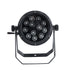 GloboStar® FLOOD-KARA 90820 Προβολέας Wall Washer Σποτ με Αντιθαμβωτική Γρίλια για Φωτισμό Κτιρίων LED 54W 5940lm 5° DC 24V Αδιάβροχο IP67 Μ28 x Π32 x H27cm RGBW DMX512 - Γκρι Ανθρακί - 3 Χρόνια Εγγύηση - ledmania.gr