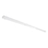 GLOBOSTAR® WALLBASE 77524 Γραμμική Μεταλλική Ροζέτα για Κρέμαση 4 Φωτιστικών - Λευκό - Μ120 x Π5 x Υ2cm - ledmania.gr