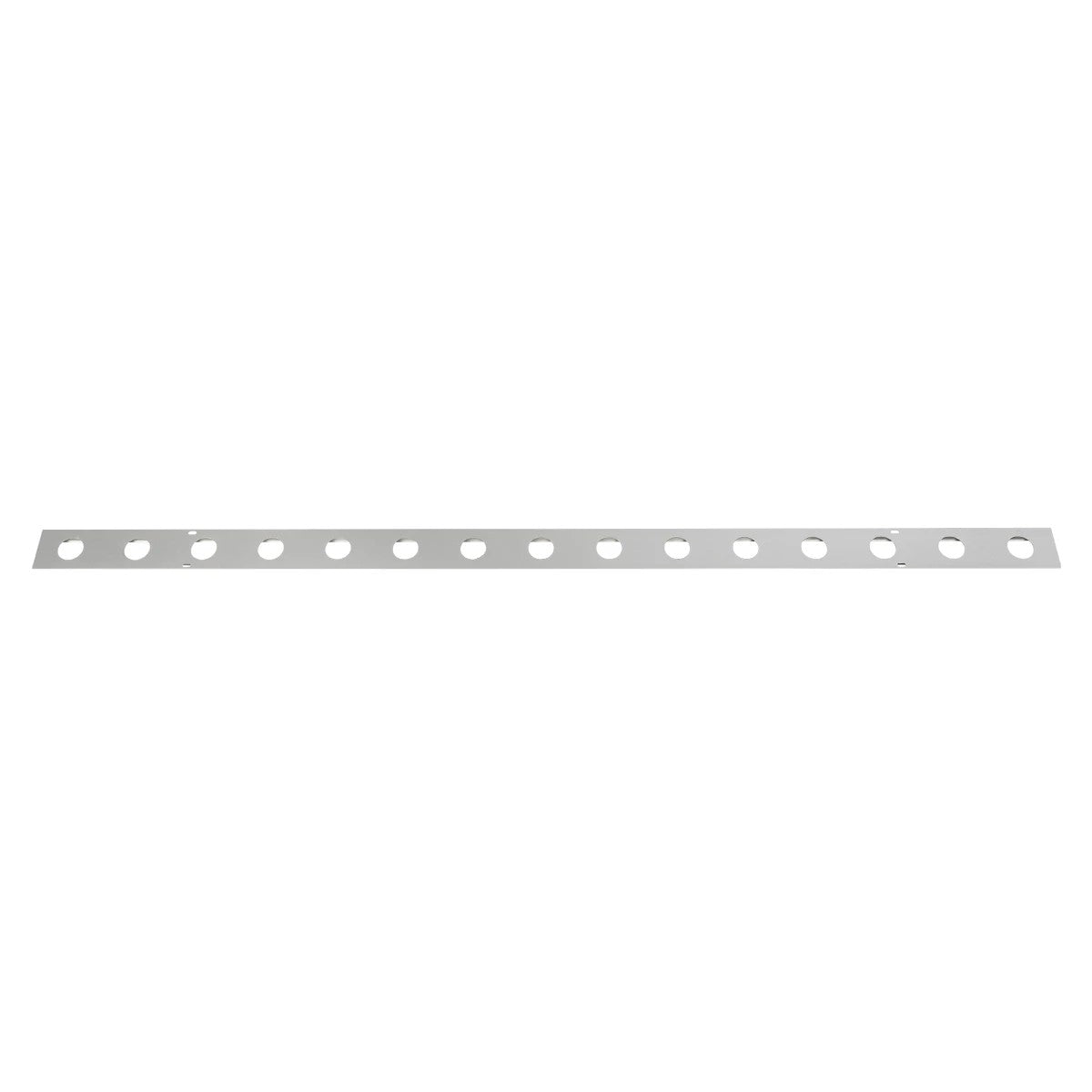 GloboStar® 90829 Μεταλλικο Καλυμμα 1 Μέτρου 15 Τεμαχίων για Ψηφιακή Αλυσίδα Γιρλάντα 20 Σποτ LED με Κωδικό 90140 Ασημί Μ100 x Π4.7 x Υ1cm - ledmania.gr