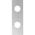 GloboStar® 90829 Μεταλλικο Καλυμμα 1 Μέτρου 15 Τεμαχίων για Ψηφιακή Αλυσίδα Γιρλάντα 20 Σποτ LED με Κωδικό 90140 Ασημί Μ100 x Π4.7 x Υ1cm - ledmania.gr