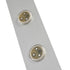 GloboStar® 90829 Μεταλλικο Καλυμμα 1 Μέτρου 15 Τεμαχίων για Ψηφιακή Αλυσίδα Γιρλάντα 20 Σποτ LED με Κωδικό 90140 Ασημί Μ100 x Π4.7 x Υ1cm - ledmania.gr
