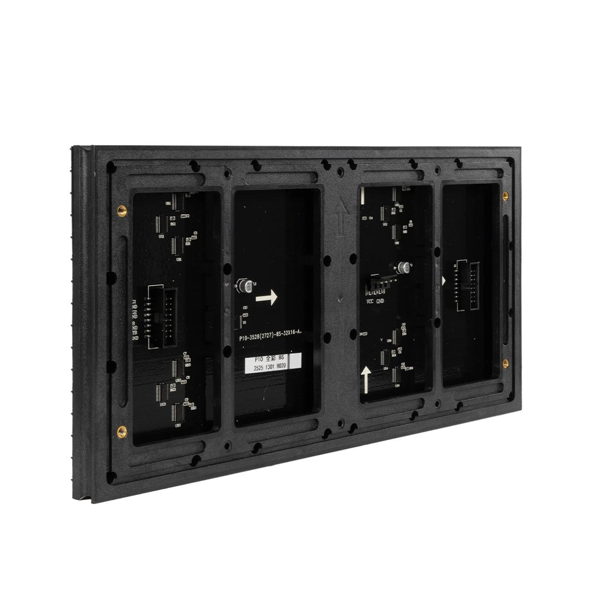 GLOBOSTAR® MODULCO 90385 Module Πλακίδιο Κυλιόμενης Ψηφιακής Επιγραφής/Οθόνης 32x16cm P10 LED 40W Nits ≥5500cd/㎡ DC 5V Αδιάβροχο IP65 RGB - Μ32 x Π16 x Υ1.8cm - 2 Χρόνια Εγγύηση - ledmania.gr