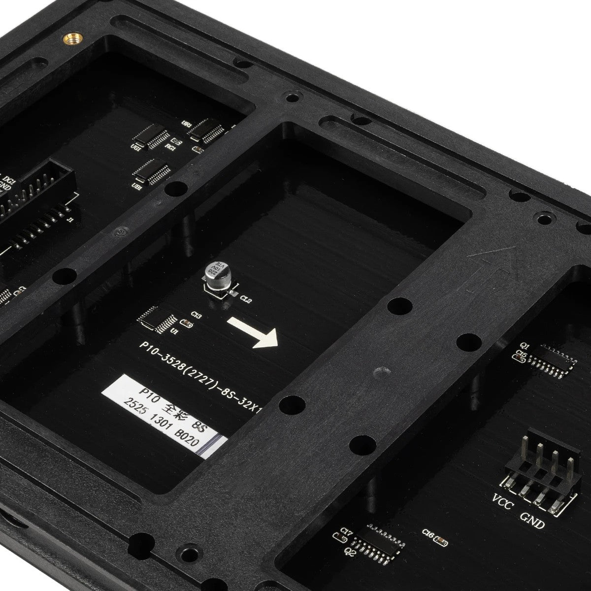 GLOBOSTAR® MODULCO 90385 Module Πλακίδιο Κυλιόμενης Ψηφιακής Επιγραφής/Οθόνης 32x16cm P10 LED 40W Nits ≥5500cd/㎡ DC 5V Αδιάβροχο IP65 RGB - Μ32 x Π16 x Υ1.8cm - 2 Χρόνια Εγγύηση - ledmania.gr