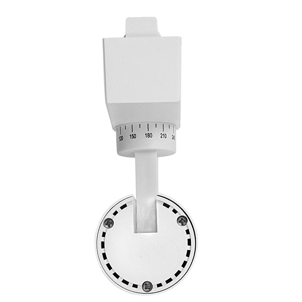 Globostar S-40010 Μονοφασικό Bridgelux COB LED Λευκό Φωτιστικό Σποτ Ράγας 10W 230V 1300lm 30° Ψυχρό Λευκό 6000k - ledmania.gr
