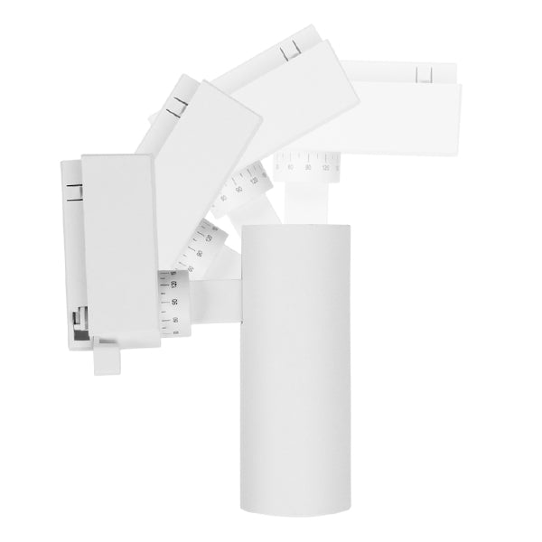Globostar S-40010 Μονοφασικό Bridgelux COB LED Λευκό Φωτιστικό Σποτ Ράγας 10W 230V 1300lm 30° Ψυχρό Λευκό 6000k - ledmania.gr
