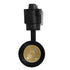 Globostar 60805 Μονοφασικό Bridgelux COB LED Μάυρο Φωτιστικό Σποτ Ράγας 10W 230V 1200lm 30° Θερμό Λευκό 3000k - ledmania.gr