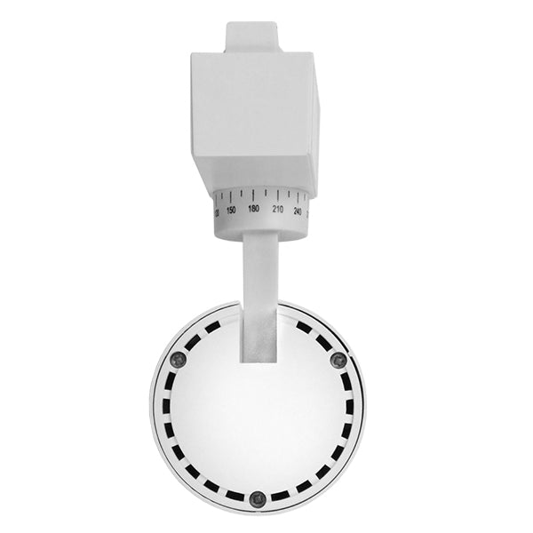 Globostar S-40018 Μονοφασικό Bridgelux COB LED Λευκό Φωτιστικό Σποτ Ράγας 20W 230V 2400lm 30° Θερμό Λευκό 3000k - ledmania.gr