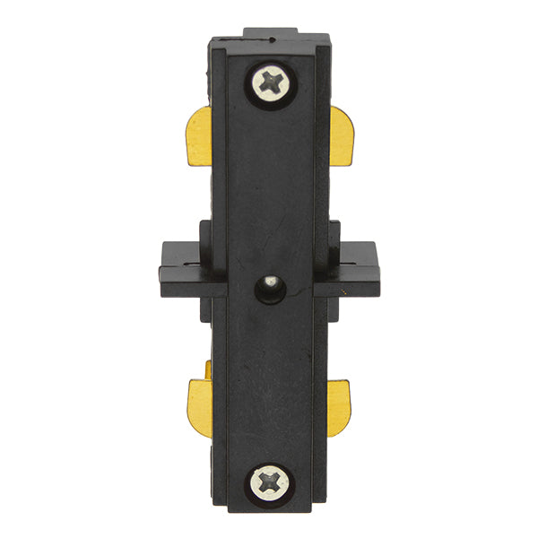 GloboStar S-40046 Διφασικός Connector 3 Καλωδίων Συνδεσμολογίας Γιώτα (Ι) για Μαύρη Ράγα Οροφής - ledmania.gr