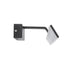 GloboStar® MIRROR 60517 Φωτιστικό Τοίχου - Απλίκα LED 14W 1680lm 120° AC 85-265V IP54 Φυσικό Λευκό 4500K Μαύρο Μέταλλο - Μ58 x Π15 x Υ6cm - 2 Xρόνια Εγγύηση - ledmania.gr
