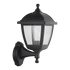 PAUL LANTERN UPWARD 1XE27 BLACK IP44 - ledmania.gr