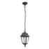 KEVIN LANTERN HANGING 1XE27 BLACK IP44 - ledmania.gr