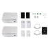 GLOBOSTAR® FDB ES104WT 98001 Επιτοίχιο Παθητικό Ηχείο Εγκαταστάσεων με Μετασχηματιστή 100V & 16Ω - 80W RMS (160W Peak) - 1 x 4" Inches LF & 1 x 0.8" Inches HF - Αδιάβροχο IP46 - Λευκό - Μ14 x Π17 x Υ23cm - Σετ 2 Τεμαχίων - 2 Χρόνια Εγγύηση - ledmania.gr