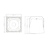 GLOBOSTAR® FDB LT212T 98009 Επιτοίχιο Παθητικό Ηχείο Εγκαταστάσεων με Μετασχηματιστή 100V & 8Ω - 300W RMS (1200W Peak) - 1 x 12" Inches LF & 1 x 1.7" Inches HF - Αδιάβροχο IP56 - Λευκό - Μ40.7 x Π37.8 x Υ41.1cm - 2 Χρόνια Εγγύηση - ledmania.gr