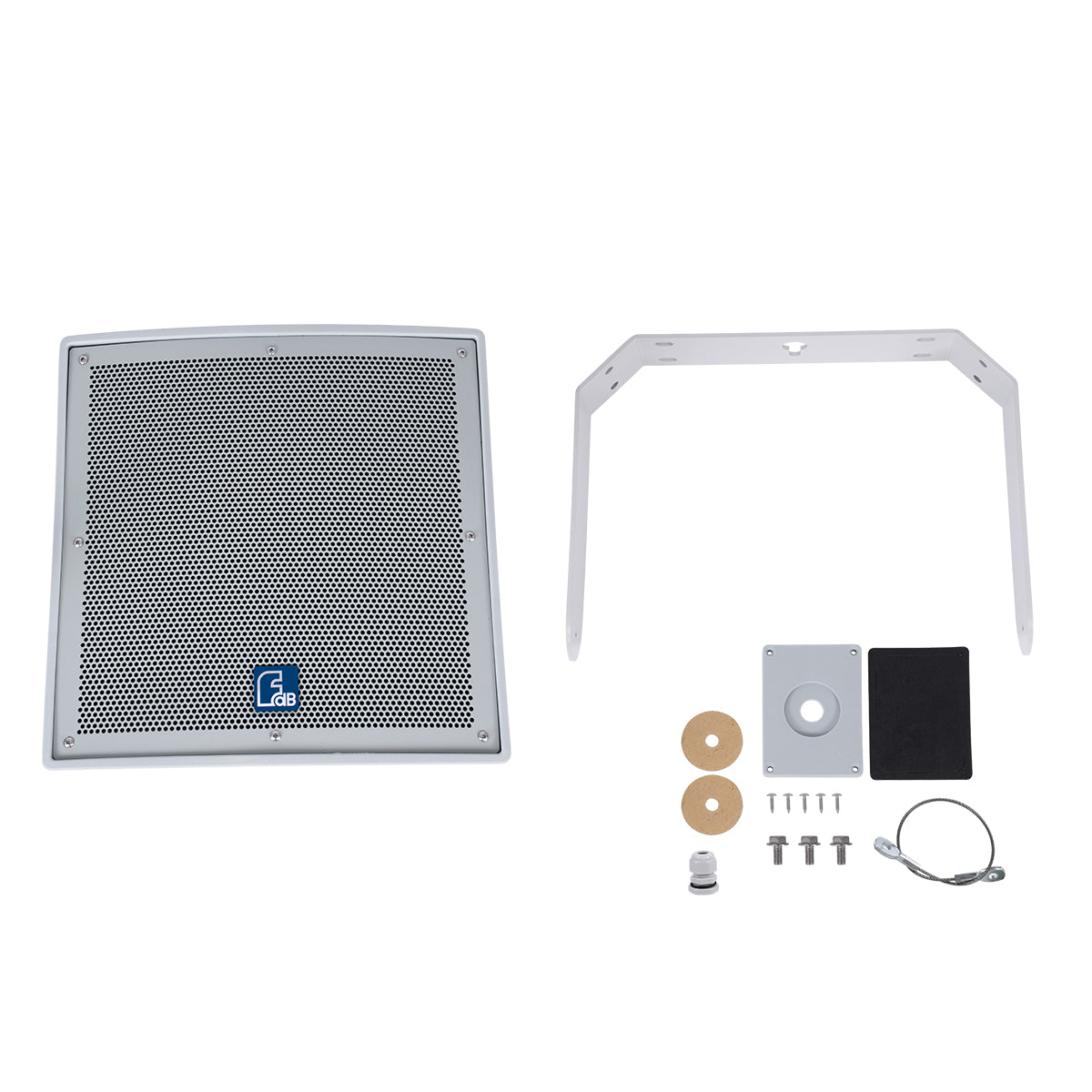 GLOBOSTAR® FDB LT212T 98009 Επιτοίχιο Παθητικό Ηχείο Εγκαταστάσεων με Μετασχηματιστή 100V & 8Ω - 300W RMS (1200W Peak) - 1 x 12" Inches LF & 1 x 1.7" Inches HF - Αδιάβροχο IP56 - Λευκό - Μ40.7 x Π37.8 x Υ41.1cm - 2 Χρόνια Εγγύηση - ledmania.gr