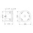 GLOBOSTAR® FDB C800T 98013 Χωνευτό Παθητικό Ηχείο Εγκαταστάσεων με Μετασχηματιστή 100V & 8Ω - 50W RMS (100W Peak) - 1 x 8" Inches LF & 1 x 1" Inches HF - IP20 - Λευκό - Μ28 x Π28 x Υ21cm / Q24.5 x 17.7cm - 2 Χρόνια Εγγύηση - ledmania.gr