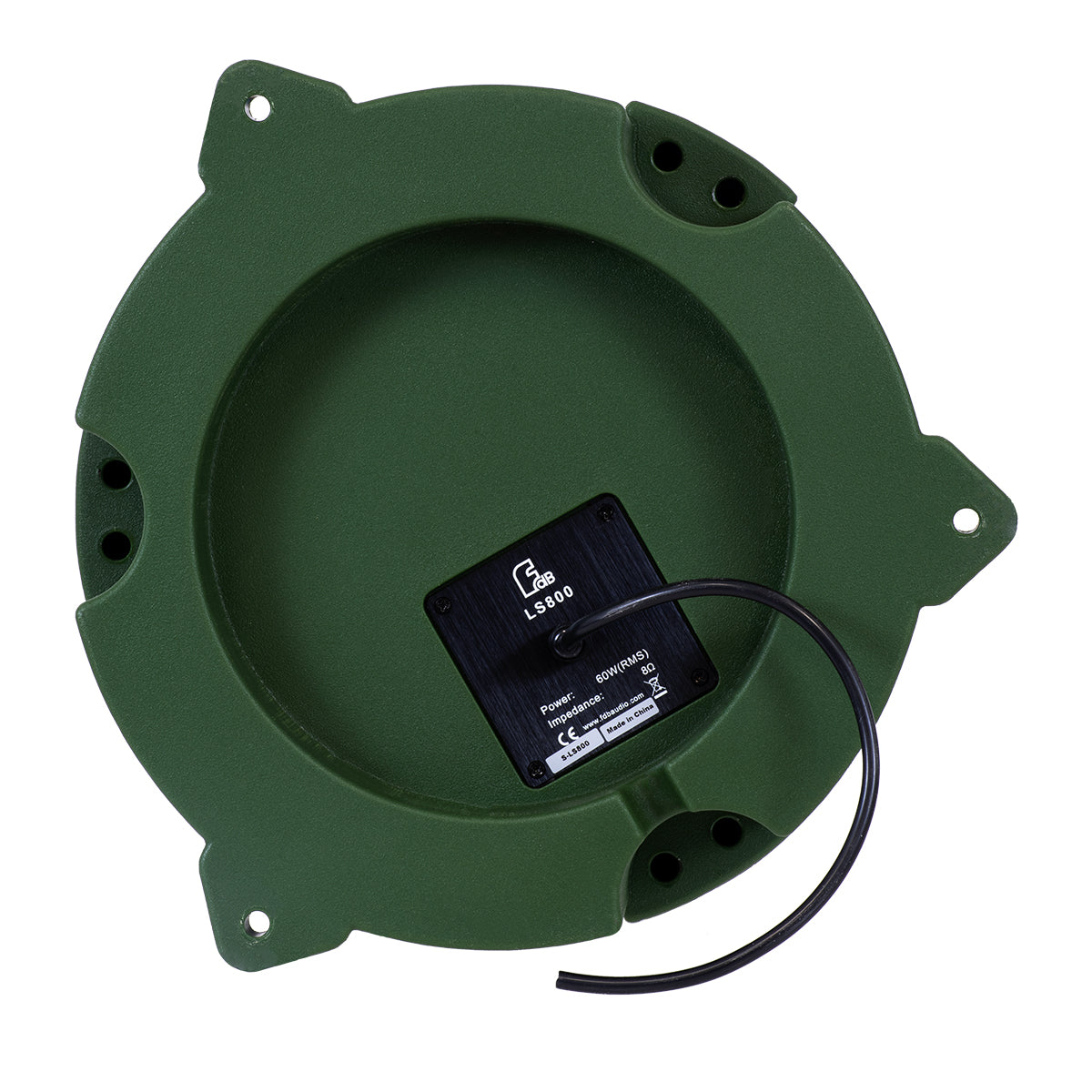 GLOBOSTAR® FDB LS208 98014 Επιδαπέδιο Παθητικό Ηχείο Εγκαταστάσεων με Μετασχηματιστή 100V & 8Ω - 150W RMS (300W Peak) - 1 x 8" Inches LF & 1 x 1" Inches HF - Αδιάβροχο IP56 - Πράσινο - Μ38 x Π38 x Υ49cm - 2 Χρόνια Εγγύηση - ledmania.gr