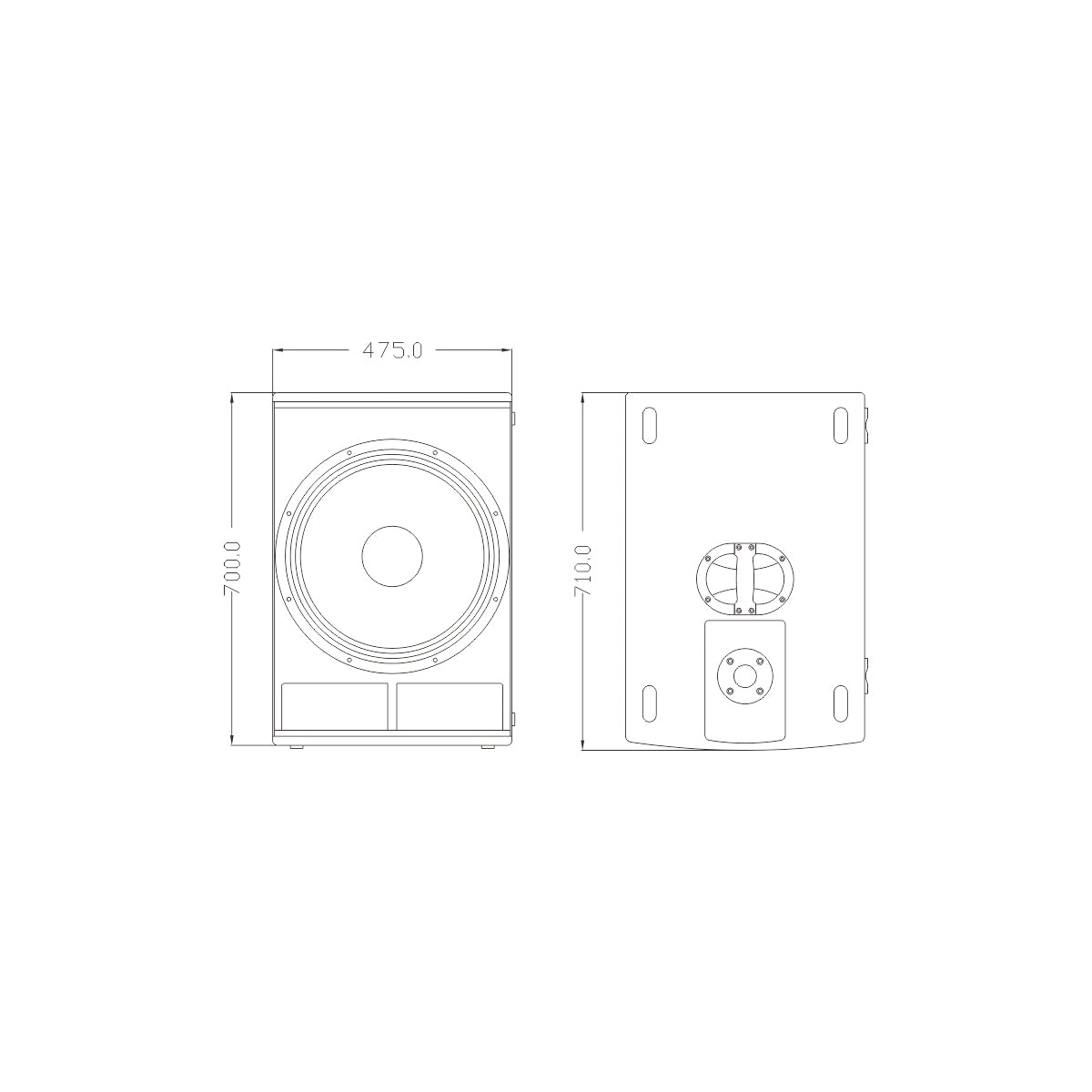 GLOBOSTAR® FDB K118BAS 98028 Επιδαπέδιο Ενεργό Αυτοενισχυόμενο PA Subwoofer Κολωνάτο Σύστημα με Ψηφιακό Ενισχυτή DSP SA2.68 AC 220V/50-60Hz - 600W RMS/4Ω + 600W RMS/4Ω (2400W Peak) - 1 x 18" Inches LF - IP20 - Μαύρο - Μ47.5 x Π71 x Υ70cm - 2 Χρόνια Εγγ... - ledmania.gr
