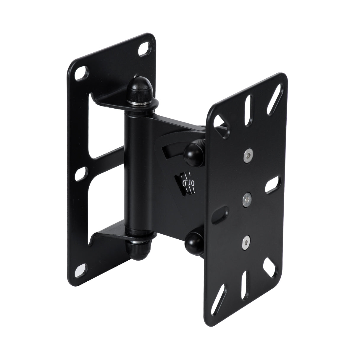 GLOBOSTAR® FDB WB2 98030 Επιτοίχια Ρυθμιζόμενη Βάση για Τοποθέτηση Συστήματος Κολωνάτων Ηχείων - IP20 - Μαύρο - Μ9.5 x Π11.5 x Υ16cm - Σετ 2 Τεμαχίων - ledmania.gr