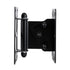 GLOBOSTAR® FDB WB2 98030 Επιτοίχια Ρυθμιζόμενη Βάση για Τοποθέτηση Συστήματος Κολωνάτων Ηχείων - IP20 - Μαύρο - Μ9.5 x Π11.5 x Υ16cm - Σετ 2 Τεμαχίων - ledmania.gr