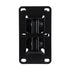 GLOBOSTAR® FDB WB2 98030 Επιτοίχια Ρυθμιζόμενη Βάση για Τοποθέτηση Συστήματος Κολωνάτων Ηχείων - IP20 - Μαύρο - Μ9.5 x Π11.5 x Υ16cm - Σετ 2 Τεμαχίων - ledmania.gr