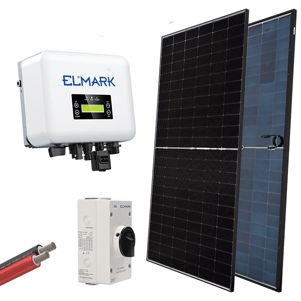 ON GRID SOLAR SYSTEM SET 1P/10KW WITH PANEL 580W - ledmania.gr