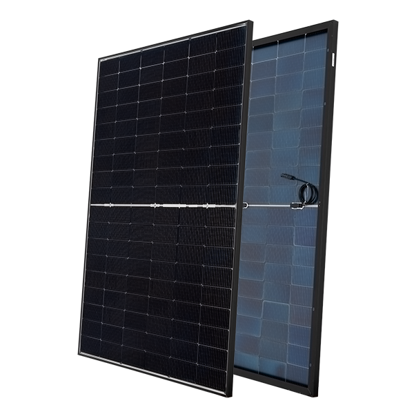 BIFACIAL HALF-CUT SOLAR PANEL N-TYPE 430W, BLACK - ledmania.gr